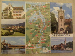 CH -Switzerland - DIESSENHOFEN - Map Karte Carte    D111512 - Diesse