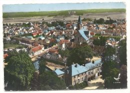 Milly-la-Forêt (91) :Vue  Générale Aérienne Au Niveau Du Quartier De L'églis En  1963 GF. - Milly La Foret