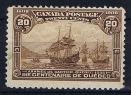 Canada: 1908 Mi 77 , Sc  103 MH/* - Unused Stamps