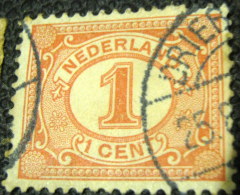 Netherlands 1899 Numeral 1c - Used - Usados