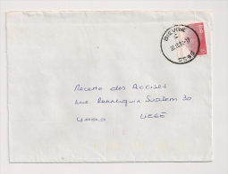 LETTRE BRIEF OLYFF 2450 BIEVRE 30.10.92 - 1990-1993 Olyff