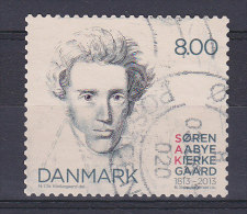Denmark 2013 Mi. 1740    8.00 Kr Søren Aabye Kierkegaard, Philosof (From Sheet) - Gebruikt