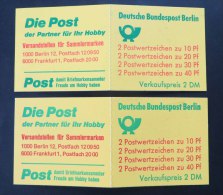 MH 9 DI + DII Postfrisch. - Libretti