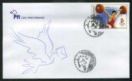 TURKEY 2010 FDC - Olympic And Sports Stamps Exhibition, Istanbul, May. 17-27 - FDC