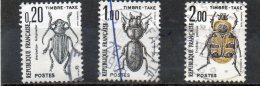 FRANCE     3 Timbres 0,20 1,00 F Et 2,00 F     Année 1982   Y&T: Taxe 104 106 Et 107   ( Oblitérés) - 1960-.... Used