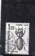 FRANCE      1,00 F     Année 1982   Y&T: Taxe  106   ( Oblitéré) - 1960-.... Afgestempeld