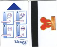 ***Carte Clé D'hôtel  DISNEYLAND RESORT Qualité TTB **** - Hotel Key Cards