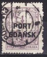 1054 - Dantzig 1926 - Yv.no.13 Oblitere - Port Gdansk