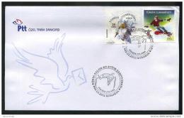 TURKEY 2012 FDC - IIAF World Indoor Championship In Athletics, 7 * FDC Complete SET, Istanbul, Mar. 11. - FDC