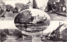 ROYAUME -UNI -BURWASH-  CARTE POSTALE GLACEE -ANNEE 1950-60 - Autres & Non Classés