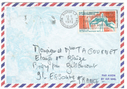 VEND TIMBRE DE NOUVELLE - CALEDONIE N° P.A. 122 , SUR LETTRE !!!! - Briefe U. Dokumente