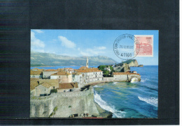 Yugoslawien / Yugoslavia / Yougoslavie 1985 Budva Maximumcard Selten / Scarce - Covers & Documents