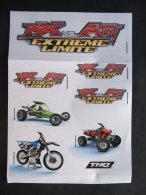 Planche D'autocollants Stickers MX Vs. ATV EXTREME LIMITE - THQ - Merchandising