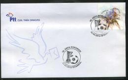 TURKEY 2012 FDC - 36th UEFA Congress, Istanbul, Mar. 22. - FDC