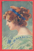 135011 / 1915 SOFIA BULGARIA Czech Illustrator K.V.MUTTICH - Woman Femme Frau - MINERVA 196 - Muttich, C.V.