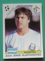 JULIO JORGE OLARTICOECHEA ARGENTINA ITALY 1990 #217 PANINI FIFA WORLD CUP STORY STICKER SOCCER FUSSBALL FOOTBALL - Engelse Uitgave