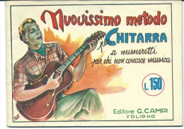 NUOVISSIMO METODO PER CHITARRA  1930 - Ragazzi