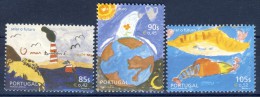 ##Portugal 2001. Future On Stamps. Childrens Drawings. Michel 2496-98. MNH(**) - Unused Stamps