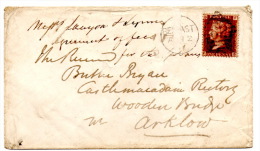 Lettre De Belfast (12.Avril.1867) Pour Arklow - Lettres & Documents