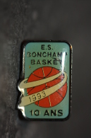 Pin´s "ES Bonchamp Basket" Bonchamp-les-Laval - Mayenne - Basketball
