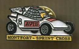 Pin´s Pins - MONTFORT SUR MEU - Sprint Cross Rallye - Bretagne Ille Et Vilaine - Rally