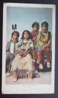 Rare Couleur  Indiens Enfants Ute - Unclassified