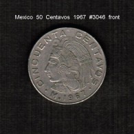 MEXICO    50  CENTAVOS  1967  (KM # 451) - Mexico