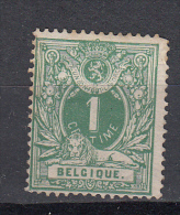 Belgie -  Belgique Ocb Nr :   26 * MH (zie  Scan) Aging Spot - 1869-1888 Lion Couché (Liegender Löwe)