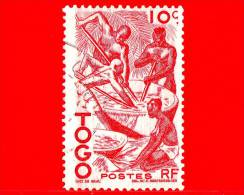 TOGO - Usato - 1947 - Estrazione Dell'Olio Di Palma - 10 - Oblitérés