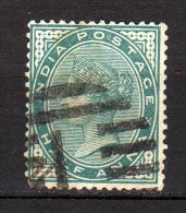 INDIA - 1882/88 YT 33 USED - 1882-1901 Imperio