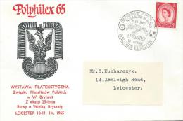 1965. EXHIBITION LEICESTER.   25th.ANNIVERSARY OF POLISH WINGS IN BATTLE OF BRITAIN. - Government In Exile In London