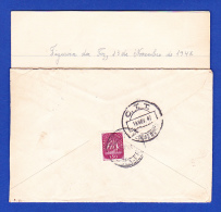 ENVELOPPE / LETTRE --  CACHET . CTT . VENDAS NOVAS - 19.NOV.47 - Lettres & Documents