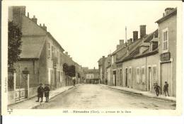 CPA  NERONDES, Avenue De La Gare, Enfants  6516 - Nérondes