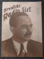 HRVATSKI RADIO LIST, NDH BROJ 3 1941 MILE BUDAK - Sonstige & Ohne Zuordnung