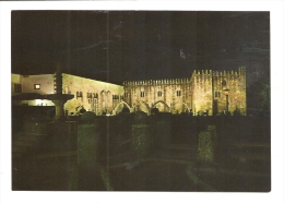 Cp, Portugal, Braga, Le Jardin De Sainte Barbara, Vue Nocturne - Braga