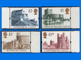 GB 1992-0005, Castles, A Complete Range Of 4 Stamps, MNH - Ungebraucht