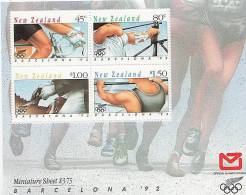 NEW ZEALAND, J.O. BARCELONA92 1 BF NEUF *** (MNH SHEET) - Ete 1992: Barcelone