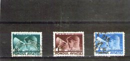 1936 -  Timbres Pour  Fonds Aviation Y&T No P.A. 25/27 - Used Stamps