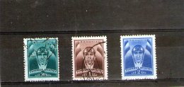 1932 - PILOTE / Timbre Pour L´aviation Y&T No P.A. 19/21 - Used Stamps