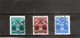 1932 - PILOTE / Timbre Pour L´aviation Y&T No P.A. 19/21 - Used Stamps