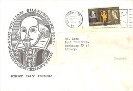 GREAT BRITAIN  #LETTERS FROM YEAR 1964 SEND TO DENMARK - Covers & Documents