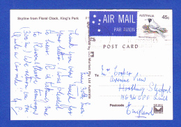 CARTE POSTALE - CACHET  - 31.MAY.1982 - Lettres & Documents