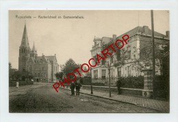 RUISELEDE-Kasteelstraat En Gemeentehuis-RUYSSELEDE-BELGIQUE-BELGIEN-Flandern- - Tielt