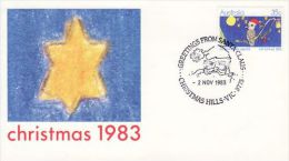 AUSTRALIA 1983 CHRISTMAS COVER - Covers & Documents