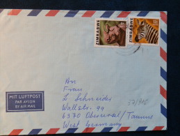 37/915     LETTER ZIMBABWE - Rhinoceros