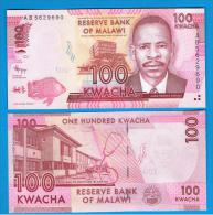 MALAWI -  100 Kwacha  2012 SC - Malawi