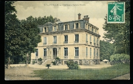 95 EZANVILLE / Château Saint Henri / BELLE CARTE COULEUR TOILEE - Ezanville