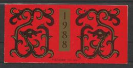 Chine China  Carnet 2864 A Nouvel An Dragon C =60 € - Briefe U. Dokumente