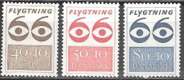 DENMARK  # 40+10, 50+10, 80+10 ØRE** FROM YEAR 1966 (F) - Nuovi