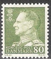 DENMARK  # 80 ØRE** FROM YEAR 1967 (F) - Nuovi